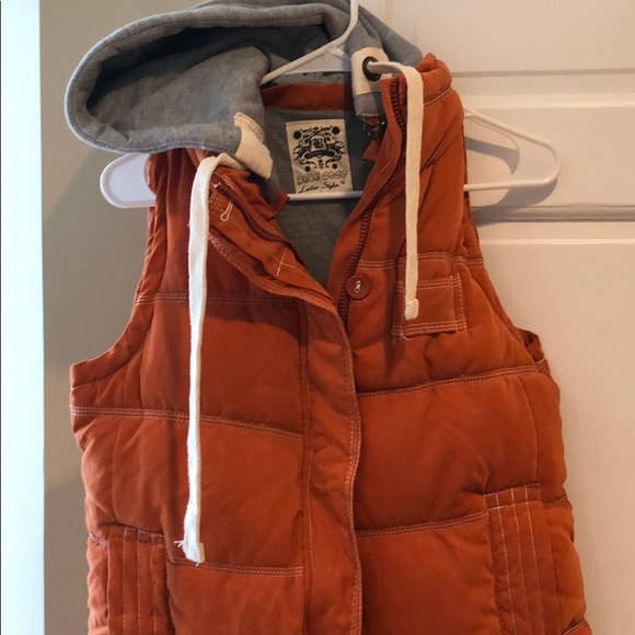 Orange and gray vest - Picture 1 of 4